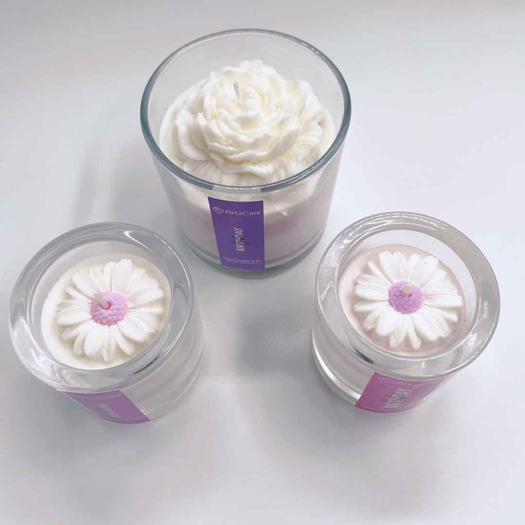 Bouquet of Flowers Candle