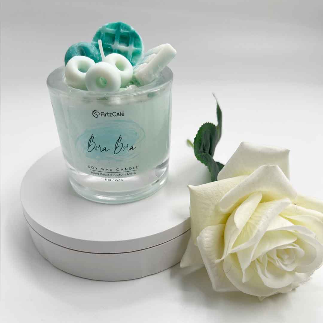 Bora Bora Green Parfait Candle
