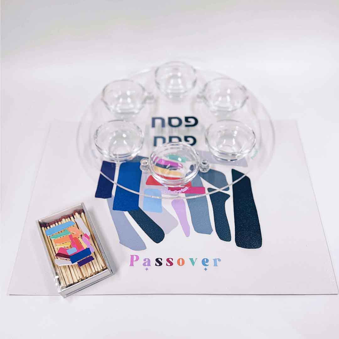 Perspex Passover Plate