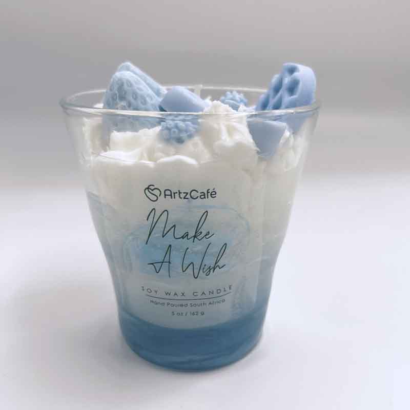 Make A Wish Pink Parfait Candle