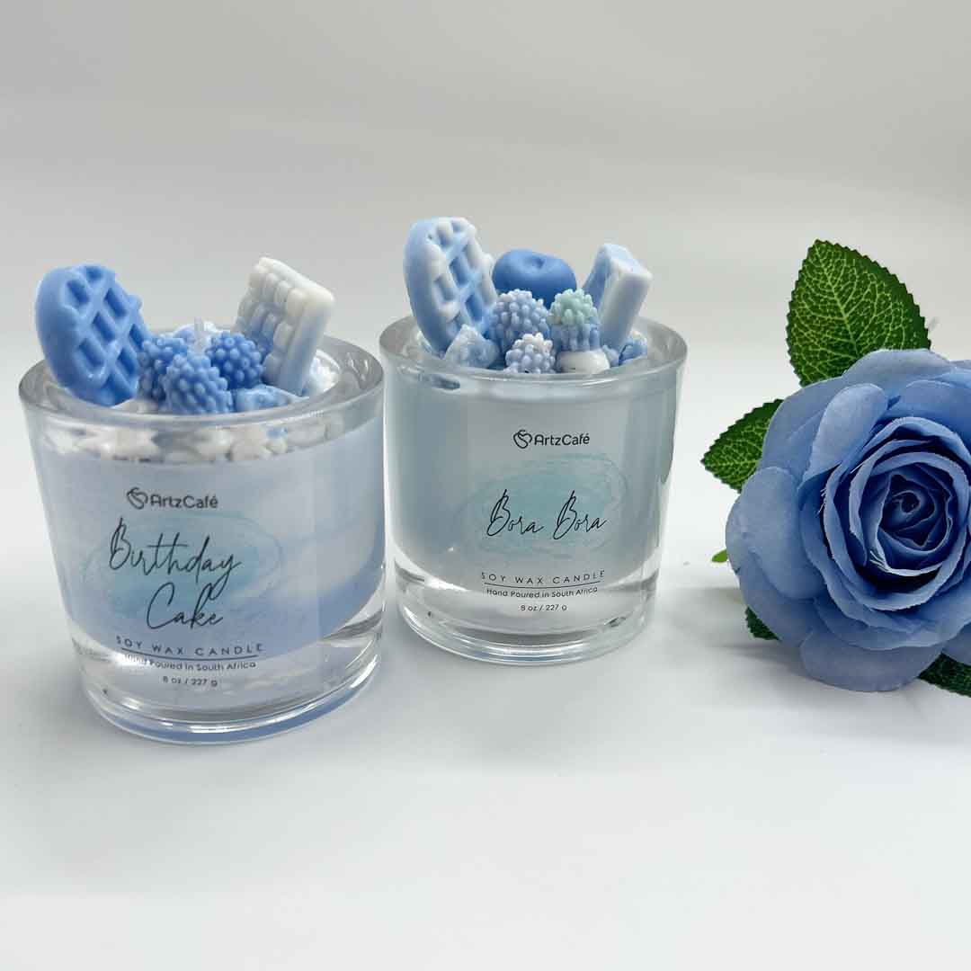 Bora Bora Blue Parfait Candle