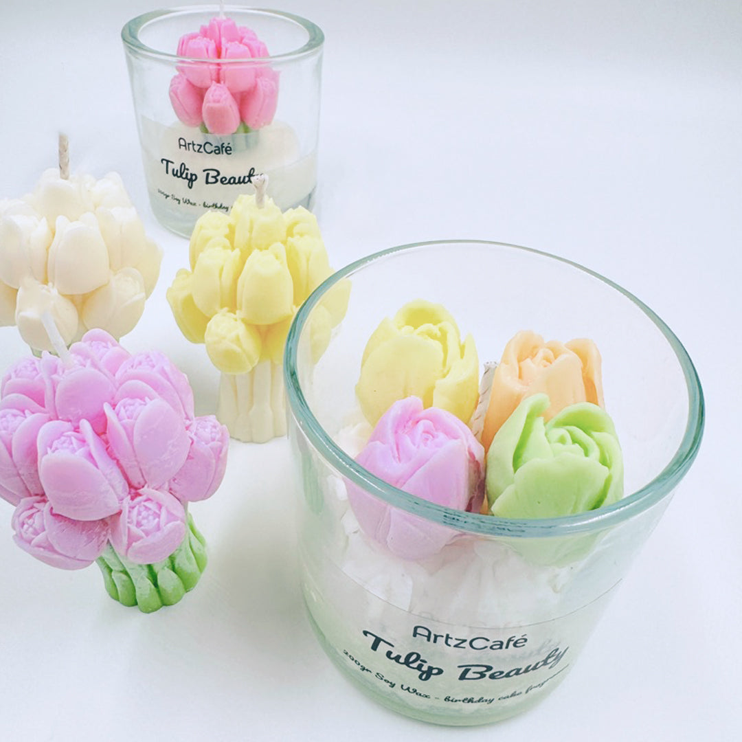 Tulip Beauty Buds Candle
