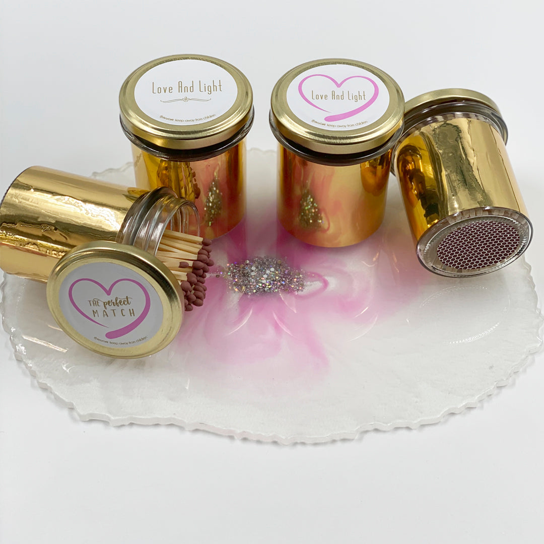 Long Matches Jar