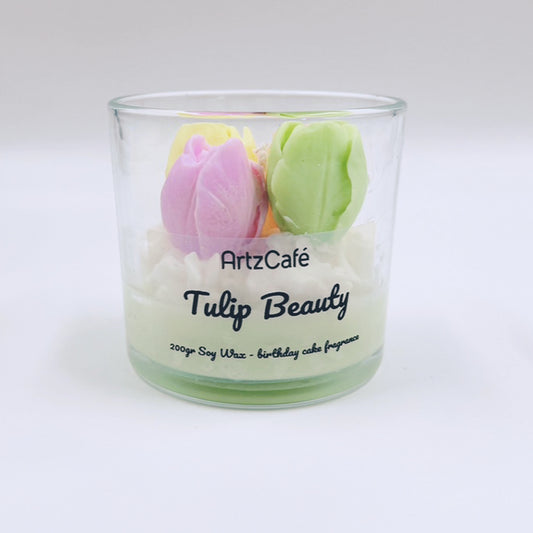 Tulip Beauty Buds Candle