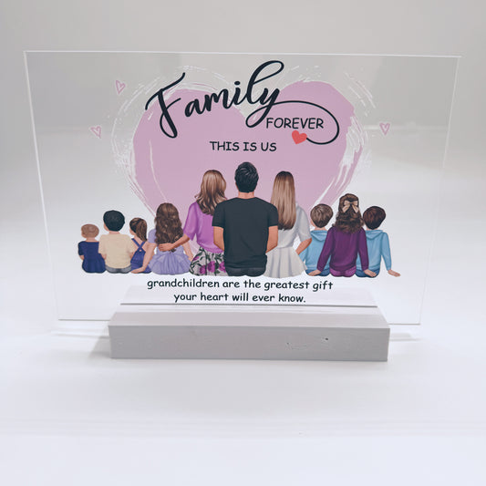 This Is Us - Personalized Customized Gift, TogetherSince, Family Is Forever.