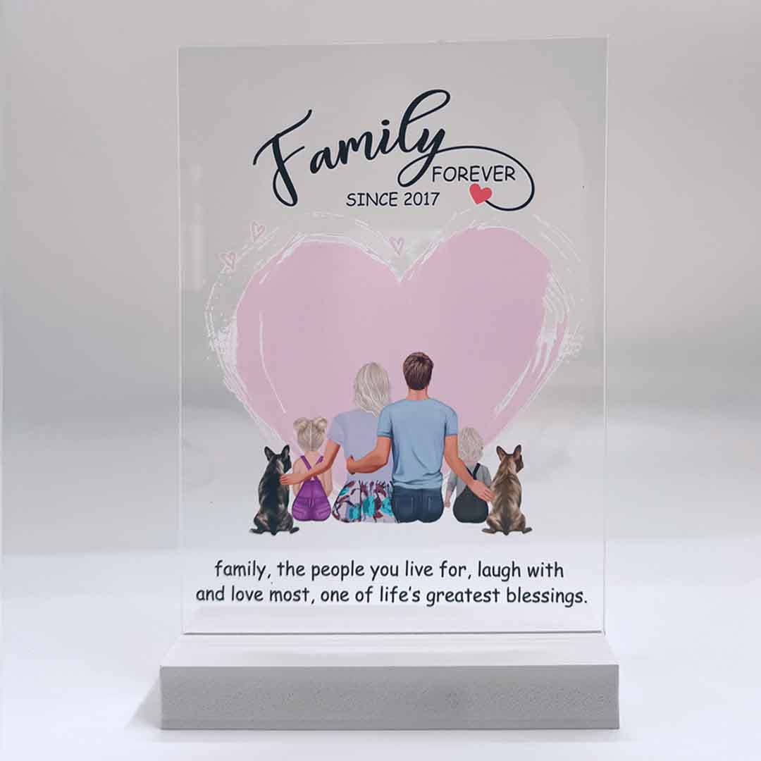 This Is Us - Personalized Customized Gift, TogetherSince, Family Is Forever.