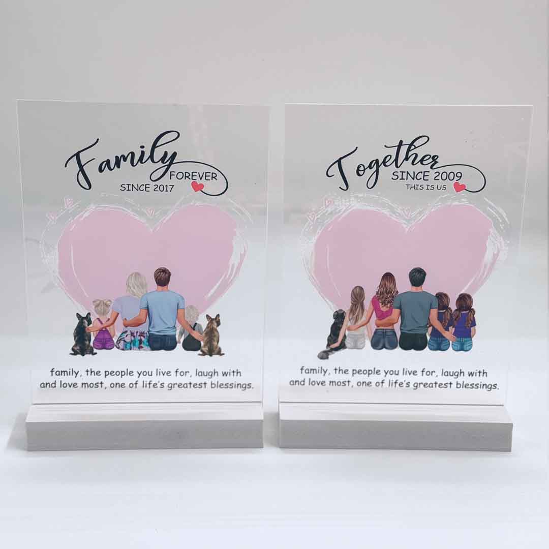 This Is Us - Personalized Customized Gift, TogetherSince, Family Is Forever.
