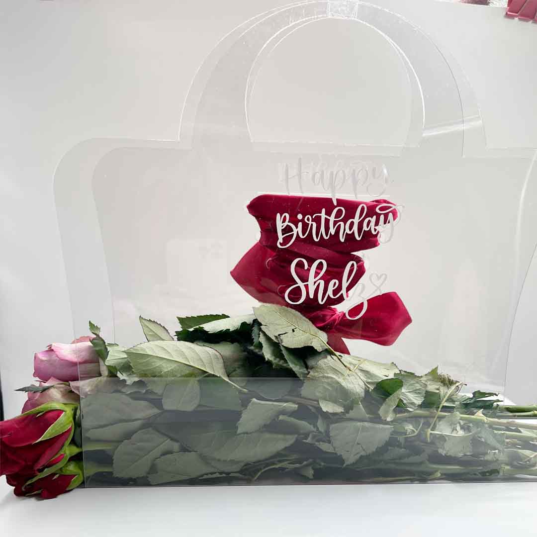 Flower Gift Bags - Personalized