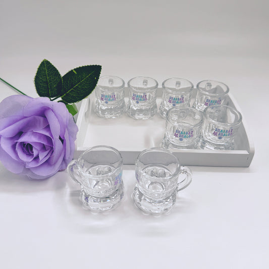 Shabbat Shalom Shot Glasses