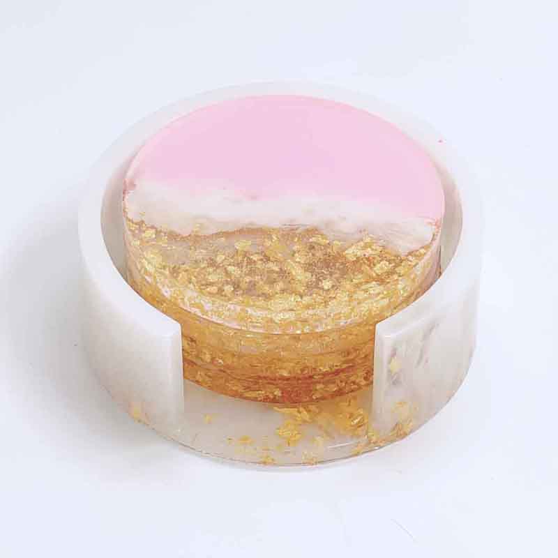 Bespoke Gifting Dreamy Pastel Collection Resin Coasters