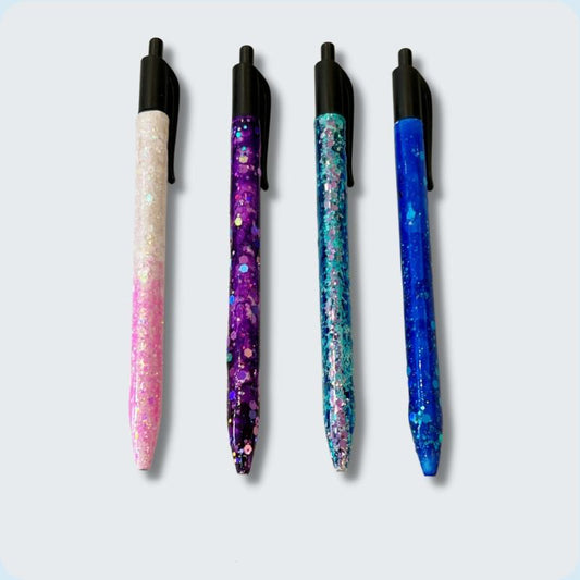 Glitter Epoxy Resin Pens