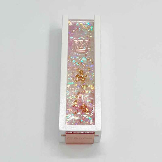 Indoor Mezuzah in Opal Pink