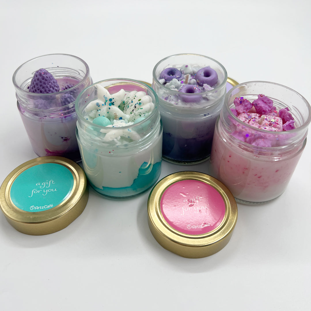 Pink Jar Scented Candles