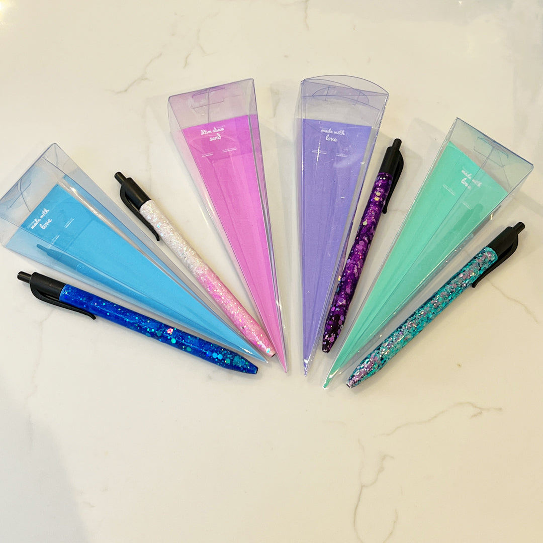 Glitter Epoxy Resin Pens