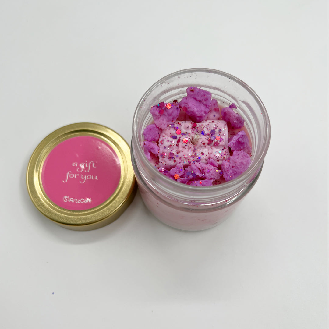 Pink Jar Scented Candles