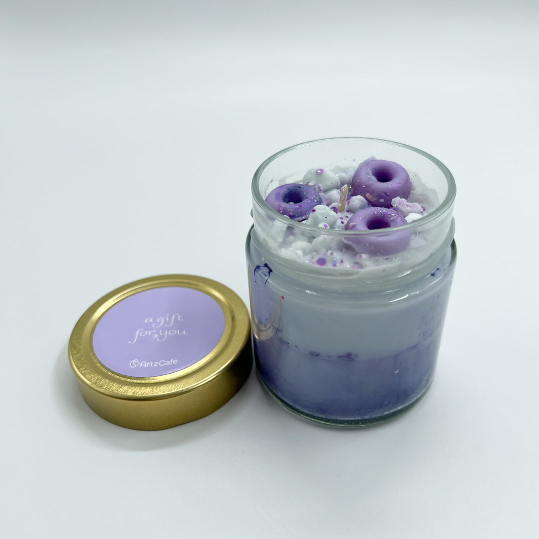 Purple Jar Candles