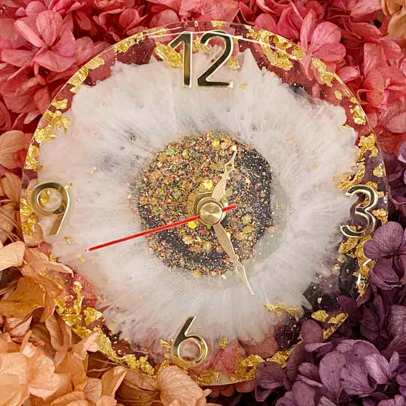 Resin Luxe Clock